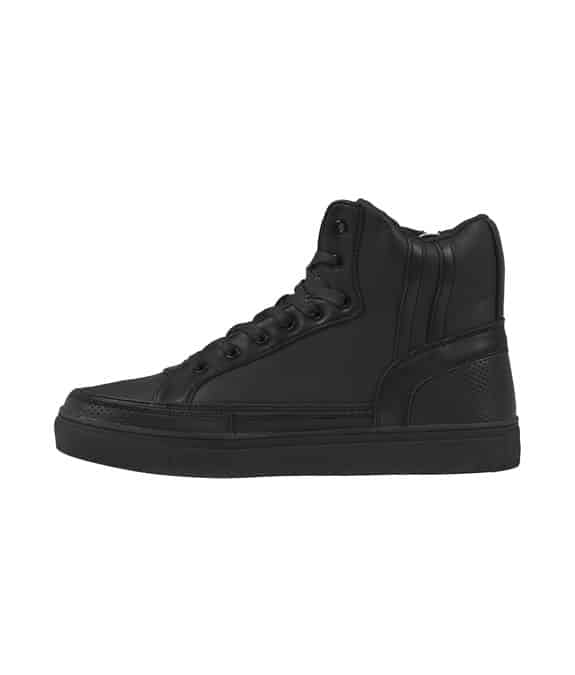 Urban Classics Zipper High Top Shoe Black 3